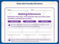Making Inferences Graphic Organizer – 2nd Grade Reading Practice preview 4