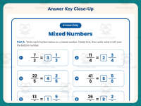 Making Mixed Numbers Worksheet – 4th Grade Fractions Practice preview 7