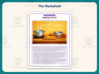 Making Sketti Reading Comprehension Worksheet – 4th Grade Practice preview 2
