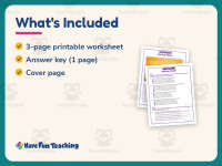 Making Sketti Reading Comprehension Worksheet – 4th Grade Practice preview 5