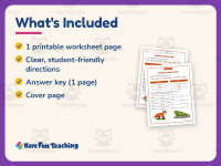 Mammal VS Reptile Worksheet – 3rd Grade Animals & Classification preview 5