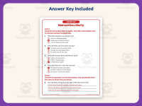 Mannerless Marty Reading Comprehension Worksheet – 3rd Grade Practice preview 3