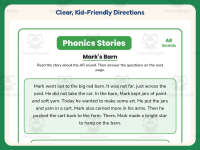 Mark’s Barn Phonics Reading Comprehension Story Worksheet – 1st Grade preview 4