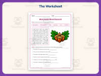 Maryland Word Search Worksheet – 3rd Grade States Practice preview 2