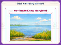 Maryland Worksheet – 3rd Grade States Practice + Answer Key preview 4