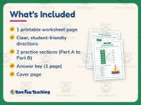 Match and List Compound Words Worksheet – 1st Grade Grammar Practice preview 5
