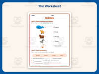 Matching Animal Habitats Worksheet – 2nd Grade Animals & Environments preview 2