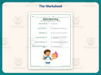 Matching Idioms Worksheet – 4th Grade Grammar Practice + Answer Key preview 2