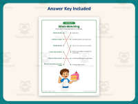 Matching Idioms Worksheet – 4th Grade Grammar Practice + Answer Key preview 3