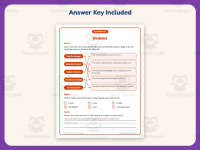 Matching Oceans Vocabulary Worksheet – 3rd Grade Science Practice preview 3