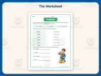 Matching Prefixes Worksheet – 2nd Grade Grammar Practice + Answer Key preview 2