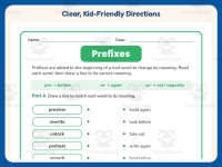 Matching Prefixes Worksheet – 2nd Grade Grammar Practice + Answer Key preview 4