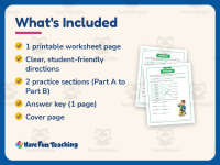 Matching Prefixes Worksheet – 2nd Grade Grammar Practice + Answer Key preview 5