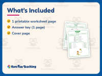 Matching Suffix Worksheet – 2nd Grade Suffixes Practice + Answer Key preview 5