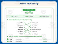 Matching Suffix Worksheet – 2nd Grade Suffixes Practice + Answer Key preview 7