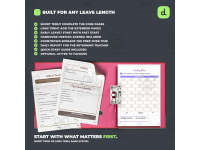 Maternity Leave Binder, Short & Long Term Sub Plans, Extended Leave preview 6