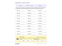 Math Multiplication Mad Minutes Activity! preview 4