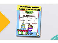 Math Worksheets: Carnival Games for Grade 2 preview