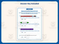 Measurement Inches Worksheet – 2nd Grade Math Practice + Answer Key preview 3