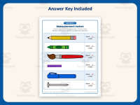 Measuring in Inches Worksheet – 2nd Grade Estimation & Measurement preview 3