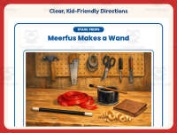 Meerfus Makes a Wand Reading Comprehension Worksheet – 5th Grade preview 4