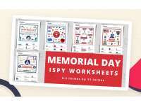 Memorial Day iSpy Worksheet preview