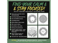Mindfulness Coloring Pages for Calm Down Corners & Testing | Grades 3– preview 2