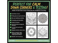 Mindfulness Coloring Pages for Calm Down Corners & Testing | Grades 3– preview 3