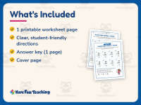 Mixed Double Digit Addition Worksheet – 2nd Grade Math Practice preview 5
