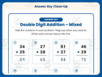 Mixed Double Digit Addition Worksheet – 2nd Grade Math Practice preview 7