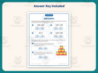 Mixed Operations Estimation Worksheet – 4th Grade Rounding Practice preview 3