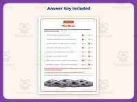 Moon True or False Worksheet – 3rd Grade Space Practice + Answer Key preview 3