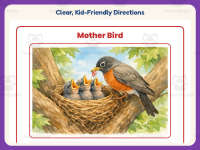 Mother Bird Reading Comprehension Worksheet – 3rd Grade Animals preview 4