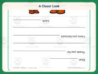 Mother’s Day Bear Family Card – 1st Grade Holiday Practice preview 3