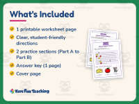 Mouse Wants Cheese Rebus Worksheet – 1st Grade Fluency Practice preview 5