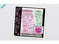 Multiplication & Division Anchor Chart Pack preview