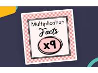 Multiply by Nine Worksheets | Multiplication Facts | 9 Times Tables preview