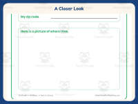 My Address Write and Draw Worksheet – K-2nd Grade Back to School preview 3