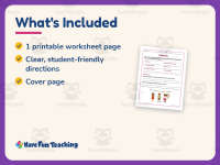 My Culture Worksheet – 3rd Grade Community Practice preview 5