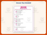 My Pet Snake Reading Comprehension Worksheet – Kindergarten Practice preview 3