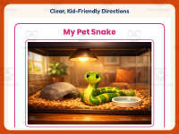 My Pet Snake Reading Comprehension Worksheet – Kindergarten Practice preview 4