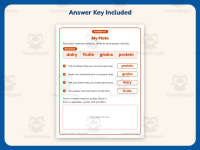 My Plate Drawing Worksheet – 2nd Grade Health and Nutrition Practice preview 3