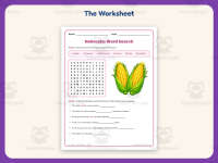 Nebraska Word Search Worksheet – 3rd Grade States Practice preview 2