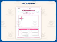 Neighborhood Map Worksheet – 2nd Grade Geography & Maps Practice preview 2