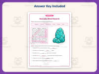 Nevada Word Search Worksheet – 3rd Grade States Practice + Answer Key preview 3