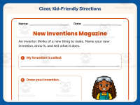 New Inventions Magazine Worksheet – 2nd Grade Inventors Practice preview 4