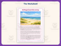 New Jersey Worksheet – 3rd Grade States Practice + Answer Key preview 2