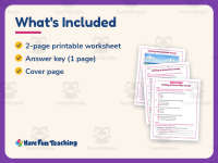New Jersey Worksheet – 3rd Grade States Practice + Answer Key preview 5