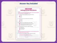 New Mexico Worksheet – 3rd Grade States Practice + Answer Key preview 3