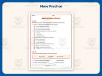 New School Jitters Reading Comprehension Worksheet – 2nd Grade preview 7